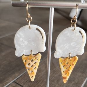 Ice Cream Cone Earrings